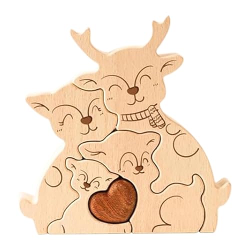 Holzpuzzle, Holzpuzzle für Erwachsene, sicheres Lernpuzzle in Elch, lustiges Kunstpuzzle, Holzpuzzle für Thanksgiving, Weihnachten, Neujahr Holzpuzzle, Holzpuzzle für Erwachsene, sicheres Lernpuzzle in Elch, lustiges Kunstpuzzle, Holzpuzzle für Thanksgiving, Weihnachten, Neujahr von Genérico