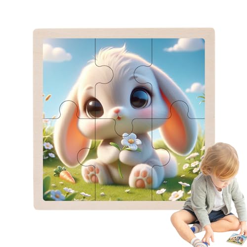Holzpuzzle-Brettspiel, Holzpuzzle für Erwachsene, garantierte Haltbarkeit, fördert den 6-teiligen Puzzle-Tisch, Kaninchen für Kinder, Puzzlespiel Holzpuzzle-Brettspiel, Holzpuzzle für Erwachsene, garantierte Haltbarkeit, fördert den 6-teiligen Puzzle-Tisch, Kaninchen für Kinder, Puzzlespiel von Genérico