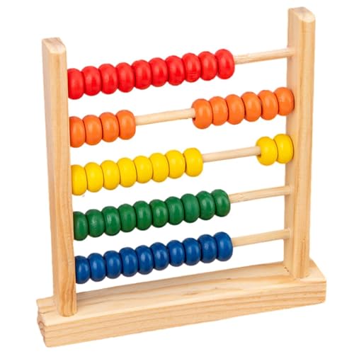 Holzrahmenspielzeug, pädagogisches Zählspielzeug aus Holz, Vorschul-Mathematikspielzeug, Holzrahmen mit bunten Perlen, Vorschulgeschenk Holzrahmenspielzeug, pädagogisches Zählspielzeug aus Holz, Vorschul-Mathematikspielzeug, Holzrahmen mit bunten Perlen, Vorschulgeschenk von Genérico