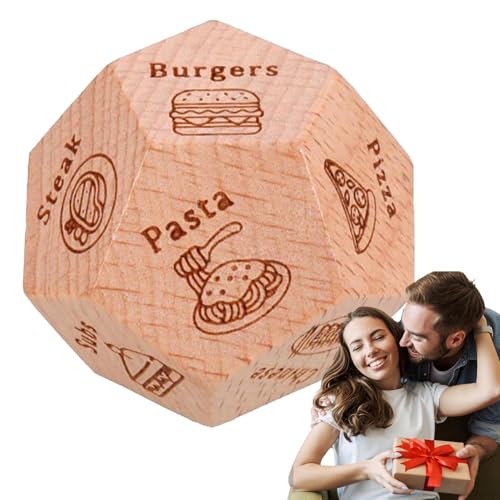 Holzwürfel für Verabredungen, lustige Würfelspiele für Paare, Geschenke zum Jahrestag, Datumswürfel, romantische Datumswürfel, Holz-Würfel Holzwürfel für Verabredungen, lustige Würfelspiele für Paare, Geschenke zum Jahrestag, Datumswürfel, romantische Datumswürfel, Holz-Würfel von Genérico