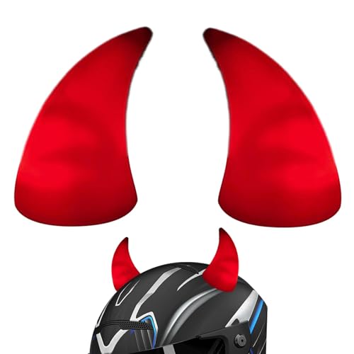 Horn Dekoration für harten Hut, Motorradhut, Hard-Hutdekoration mit Hirschgeweih und Geweih, Weihnachtszubehör, Helmzubehör von Genérico