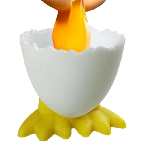 Hühnerfuß-Eierbecher – humorvoller Frühstücksständer, lustiges Küchenzubehör | Eierablage für Erwachsene und Kinder, niedlicher Anzeige-Server von Genérico