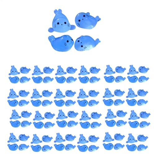 Im Dunkeln leuchtende Tiere - 100 Stück niedliche Stempel für Miniaturfiguren, kleine Leuchtharztiere, Deko mit Siegelmotiv für Puppenhaus, Feengarten, Aquarium Im Dunkeln leuchtende Tiere - 100 Stück niedliche Stempel für Miniaturfiguren, kleine Leuchtharztiere, Deko mit Siegelmotiv für Puppenhaus, Feengarten, Aquarium von Genérico