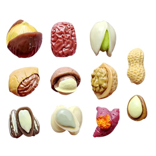 Imitierte Nüsse, simuliertes Nussspielzeug, 11 Stück, simuliertes Jujube-Spielzeug, Simulationsspiel, Spielhaus, Miniatur-Ornament, frühes Lernen für Imitierte Nüsse, simuliertes Nussspielzeug, 11 Stück, simuliertes Jujube-Spielzeug, Simulationsspiel, Spielhaus, Miniatur-Ornament, frühes Lernen für von Genérico