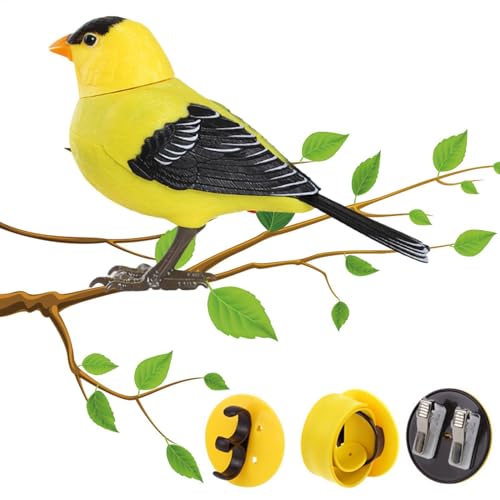 Interaktives elektrisches Spielzeug mit Simulation: realistische gefälschte Vögel mit Sound- und Lichtsteuerung, dekorative künstliche Vögel für Gartendekoration/Baum/Dekoration im Freien Interaktives elektrisches Spielzeug mit Simulation: realistische gefälschte Vögel mit Sound- und Lichtsteuerung, dekorative künstliche Vögel für Gartendekoration/Baum/Dekoration im Freien von Genérico