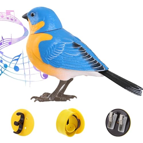 Interaktives elektrisches Spielzeug mit Simulation: realistische gefälschte Vögel mit Sound- und Lichtsteuerung, dekorative künstliche Vögel für Gartendekoration/Baum/Dekoration im Freien Interaktives elektrisches Spielzeug mit Simulation: realistische gefälschte Vögel mit Sound- und Lichtsteuerung, dekorative künstliche Vögel für Gartendekoration/Baum/Dekoration im Freien von Genérico