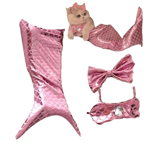 Katzenkostüm, Katzenkostüm, Schwanzkleidung mit Pailletten, für Halloween, lustige und bequeme Kostüme für Haustiere, Hundebekleidung mit Schwanz für lustige Kostüme Katzenkostüm, Katzenkostüm, Schwanzkleidung mit Pailletten, für Halloween, lustige und bequeme Kostüme für Haustiere, Hundebekleidung mit Schwanz für lustige Kostüme von Genérico