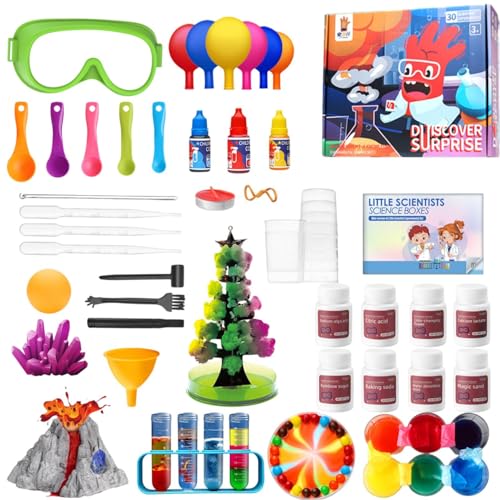 Kinder-Kits | Projektwissenschaft Stem, von Kid Fun, Lab-Experiments-Set enthält 132 kleine für Kinder ab 8 Jahren Kinder-Kits | Projektwissenschaft Stem, von Kid Fun, Lab-Experiments-Set enthält 132 kleine für Kinder ab 8 Jahren von Genérico