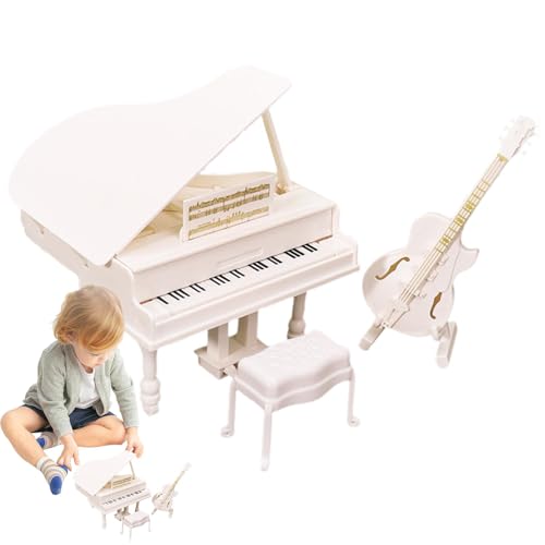 Kleines Klaviermodell, Nachbildung eines Klavierschwanzes in Miniaturform für die Dekoration von Haus und Büro, elegante Klavierfigur, Geschenk für Musikliebhaber, Klavierdekoration von M Kleines Klaviermodell, Nachbildung eines Klavierschwanzes in Miniaturform für die Dekoration von Haus und Büro, elegante Klavierfigur, Geschenk für Musikliebhaber, Klavierdekoration von M von Genérico