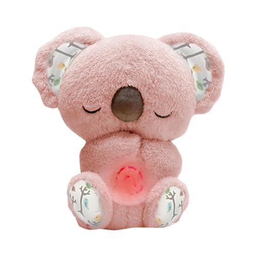 Koala zur Linderung von Angst, Otter für Babys, Schlafen, Angst, Schlafen, Baby, Koala, Tierspielzeug mit Musik, Lichtern und rhythmischen Atembewegungen, Schlafhilfe (blau) von Genérico
