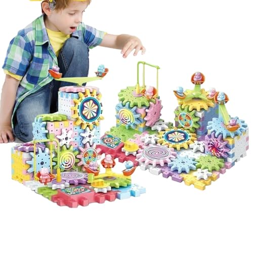 Konstruktionsspielzeug, 83-263 Teile, verbesserte Getriebe, Werkzeugset für Kinder, Bausatz für Kinder ab 3 Jahren von Genérico