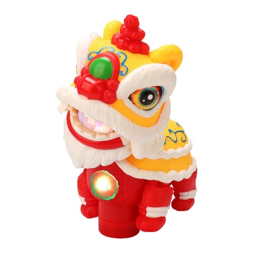 Krabbelspielzeug, chinesisches Löwen-Musikspielzeug, elektrisches Musikspielzeug, Cartoon-Puppe im chinesischen Stil, bewegliches Tierspielzeug mit Batterien, Artikel Pa Krabbelspielzeug, chinesisches Löwen-Musikspielzeug, elektrisches Musikspielzeug, Cartoon-Puppe im chinesischen Stil, bewegliches Tierspielzeug mit Batterien, Artikel Pa von Genérico