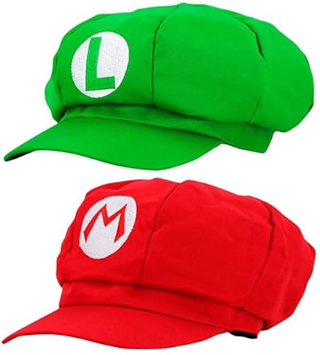 Kraja Hut für Spielfiguren mit Platz für den Buchstaben der Lieblingsfiguren (Set Rot + Grün) von Generico
