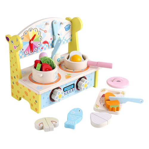Küchenspielzeug für Kinder, multifunktionales Spielset für kleine Spielzeuge, süßes Chef-Chef-Fingido-Set für Kindergarten zu Hause Küchenspielzeug für Kinder, multifunktionales Spielset für kleine Spielzeuge, süßes Chef-Chef-Fingido-Set für Kindergarten zu Hause von Genérico
