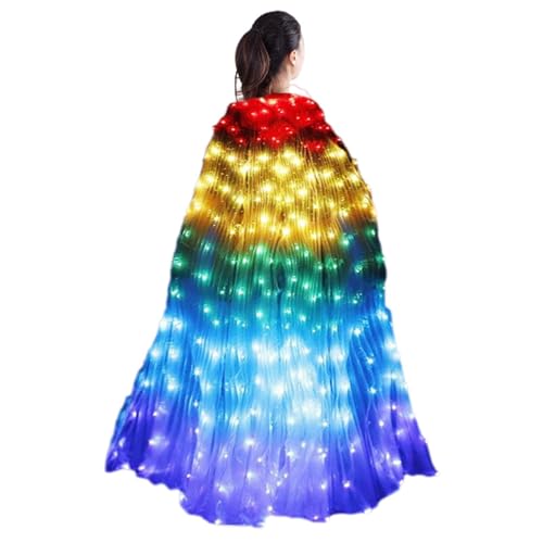 LED-Schmetterlingsflügel, bunte LED-Schmetterlingsflügel, LED-Bauchtanzflügel, beleuchtete Kostüme mit LED-Flügel, Bauchtanzflügel, bunte LED-Schmetterlingsflügel, beleuchtete LED-Flügel von Genérico