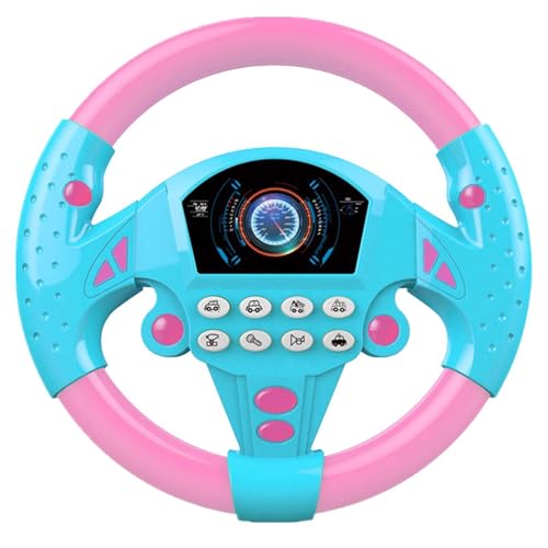 Lenkradspielzeug für Auto, Lenkrad Spielzeug für Kleinkinder, lustiges Spielzeug mit Lenkrad für Kleinkinder mit Licht und Sound, Simulationsspielzeug, Lernspielzeug Lenkradspielzeug für Auto, Lenkrad Spielzeug für Kleinkinder, lustiges Spielzeug mit Lenkrad für Kleinkinder mit Licht und Sound, Simulationsspielzeug, Lernspielzeug von Genérico