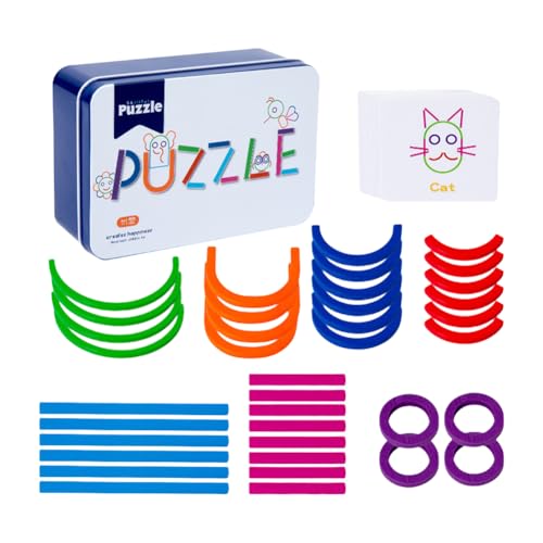 Lernspiel für Kinder, lustiges Teaser-Spiel, bunt, niedliches Spielzeug für die Früherziehung für Feinmotorik Lernspiel für Kinder, lustiges Teaser-Spiel, bunt, niedliches Spielzeug für die Früherziehung für Feinmotorik von Genérico