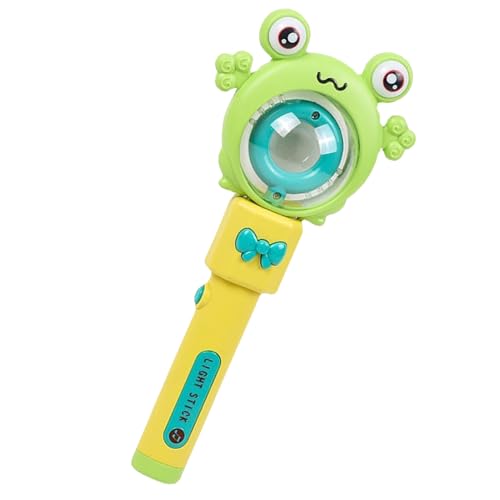 Lsensory Toys Leuchtstab, beleuchteter für Kinder, elektrisches Spielzeug, Shlewing Stick LED, mit rotierenden Lichtern und Farben, Musikspielzeug aus Lsensory Toys Leuchtstab, beleuchteter für Kinder, elektrisches Spielzeug, Shlewing Stick LED, mit rotierenden Lichtern und Farben, Musikspielzeug aus von Genérico