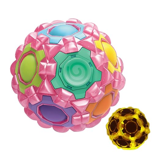 Magic Rainbow Puzzle Ball – lustiges farbwechselndes Gehirnpuzzle, Magic Sphere Fidget Toy | Tragbares Logikpuzzle, 3D-Lernpuzzle Rainbow für Kinder und Adul Magic Rainbow Puzzle Ball – lustiges farbwechselndes Gehirnpuzzle, Magic Sphere Fidget Toy | Tragbares Logikpuzzle, 3D-Lernpuzzle Rainbow für Kinder und Adul von Genérico