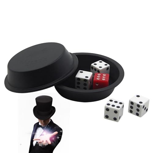 Magische Würfelbox, fliegende Würfel für Kinder, Spielzeug, Zubehör für fliegende Würfel, magisches Lernspielzeug, Untertasse für Familientreffen, von Genérico