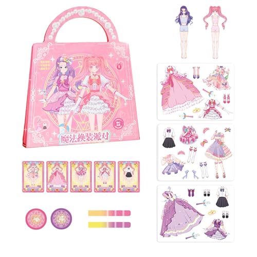 Magnetische Prinzessin, Puppenspiel, Prinzessin, magnetisch, Lernspiel, Prinzessin, Puppen-Spiele, Reise-Spiele, tragbare Anziehspiele, S Magnetische Prinzessin, Puppenspiel, Prinzessin, magnetisch, Lernspiel, Prinzessin, Puppen-Spiele, Reise-Spiele, tragbare Anziehspiele, S von Genérico