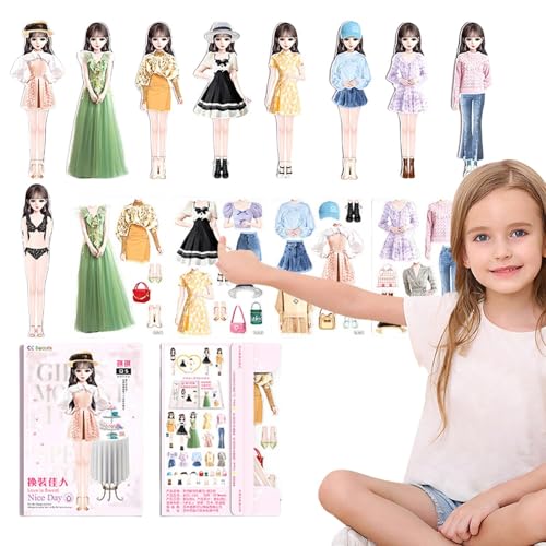 Magnetische Puppen, Lernspielzeug, für Kleinkinder, , Mädchen und Jugendliche, lustige Spielaktivität, Kreativität und Image Magnetische Puppen, Lernspielzeug, für Kleinkinder, , Mädchen und Jugendliche, lustige Spielaktivität, Kreativität und Image von Genérico