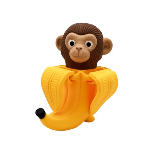 Makakini Bananini - bewegliche Figur der Brainrot Meme Italiano XL 12 x 8 cm - Offizielle Kollektion Brainrot - Macaco Banane - Platane mit Affenkopf - bewegliche Figur Brain Rot Italino - Meme Makakini Bananini - bewegliche Figur der Brainrot Meme Italiano XL 12 x 8 cm - Offizielle Kollektion Brainrot - Macaco Banane - Platane mit Affenkopf - bewegliche Figur Brain Rot Italino - Meme von Genérico