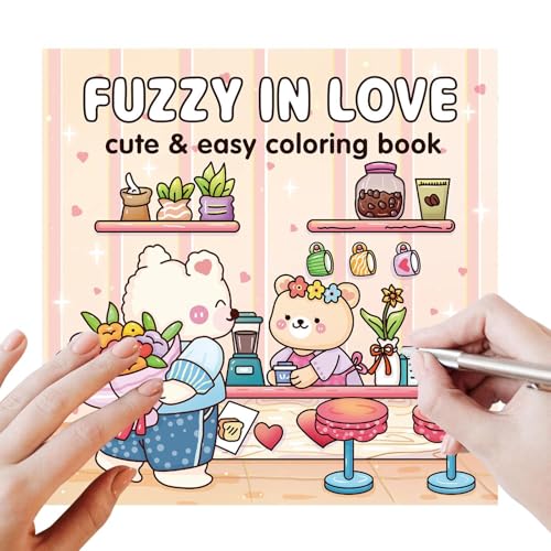 Malbücher zum Entspannen, Malbuch mit einfachen und kontrastreichen Motiven für Hochzeiten und romantischen Liebesdesigns, Entspannungsspiel mit niedlichen Illustrationen für junge Menschen Malbücher zum Entspannen, Malbuch mit einfachen und kontrastreichen Motiven für Hochzeiten und romantischen Liebesdesigns, Entspannungsspiel mit niedlichen Illustrationen für junge Menschen von Genérico