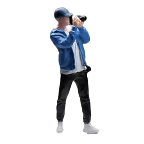 Maßstabsfotografenmodell: Miniatur-Figur aus Kunstharz, Sammlerobjekt, realistische Szenendekoration, Zubehör für Fotografie, einzigartiges Geschenk Maßstabsfotografenmodell: Miniatur-Figur aus Kunstharz, Sammlerobjekt, realistische Szenendekoration, Zubehör für Fotografie, einzigartiges Geschenk von Genérico