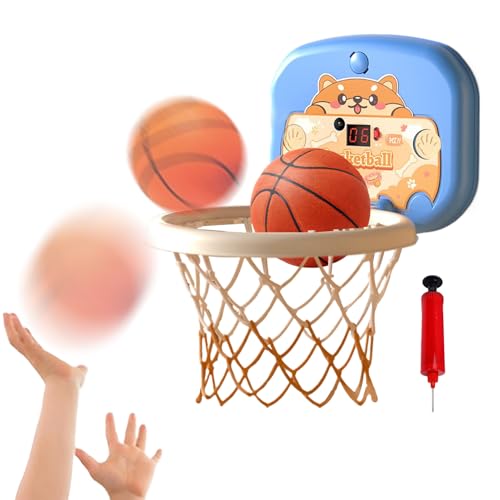 Mini-Basketballreifen, Basketballspielzeug für Kleinkinder mit Ring, Sportspielzeug mit interaktivem Ball zur Wandmontage, mit Marker für Kinderzimmer von Genérico
