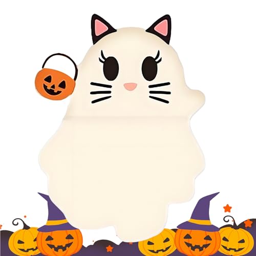 Mini-Figuren für Telefon, Geisterdekoration, für Smartphone, niedliche Aufkleber für Frauen und Männer, Zubehör mit Halloween-Motiv Mini-Figuren für Telefon, Geisterdekoration, für Smartphone, niedliche Aufkleber für Frauen und Männer, Zubehör mit Halloween-Motiv von Genérico