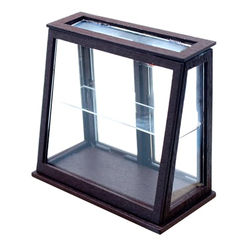 Miniatur-Kuchenschrank für Puppenhaus, Miniatur-Bäckerei-Vitrine, Miniatur-Puppenhausschrank, Kuchenladen, Lebensmittelgeschäfts-Möbel von Genérico