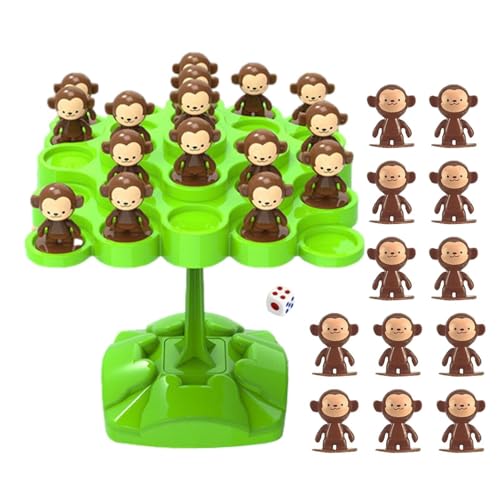 Monkey Balance Mathematik-Spiel – Cool Toys, Mathematik-Spiel, Monkey Balance Cool | Affenbalancierspiel, pädagogisches Affenbalancierspiel für Kinder, Baumspielzeug von Genérico