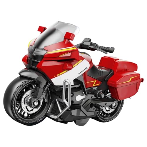 Motorradspielzeug - Beleuchtetes interaktives Motorradmodell Spielzeug | Kindermotorräder | Hochsimuliertes Motorradmodell | Trägheitsfahrzeuge Spielzeug mit Licht und Sound, Dekoration d Motorradspielzeug - Beleuchtetes interaktives Motorradmodell Spielzeug | Kindermotorräder | Hochsimuliertes Motorradmodell | Trägheitsfahrzeuge Spielzeug mit Licht und Sound, Dekoration d von Genérico