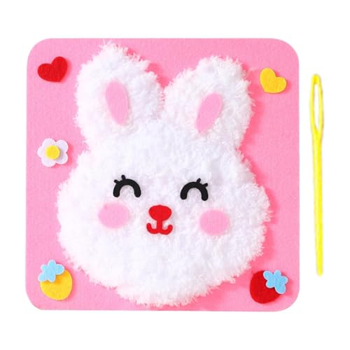 Nähanfänger-Kits: Stickerei-Kits mit Tiermotiven, Spielzeug zum Einfädeln, pädagogisches Basteln | Inspirieren Sie innovatives Handwerk, Lernen Sie Nähen, Bastelset für Nähanfänger-Kits: Stickerei-Kits mit Tiermotiven, Spielzeug zum Einfädeln, pädagogisches Basteln | Inspirieren Sie innovatives Handwerk, Lernen Sie Nähen, Bastelset für von Genérico