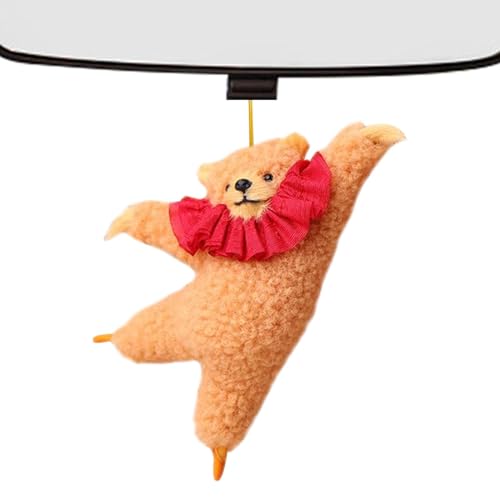 Niedliche Plüschtiere, Bär, Plüschtiere, exquisite Dekoration für Ballerina-Puppen, niedliche Plüschtiere, tragbarer Schlüsselanhänger für Geburtstag, Ostern, Weihnachten von Genérico