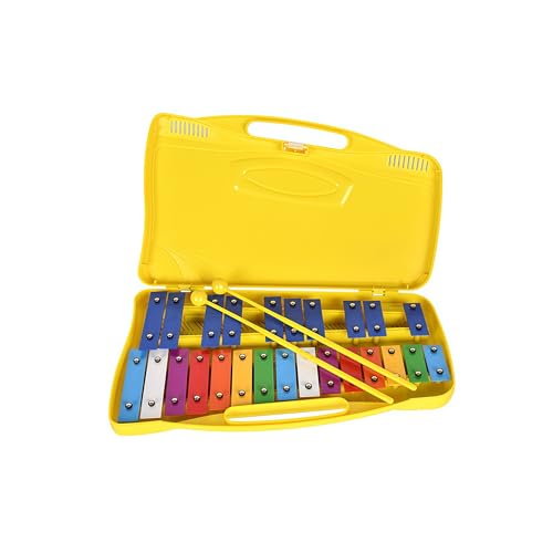 Noten-Metalophon mit bunten Eisenplatten, Musikinstrument, sicher und langlebig, für pädagogisches Spielzeug zur Entwicklung von Rhythmus und Kreativität Noten-Metalophon mit bunten Eisenplatten, Musikinstrument, sicher und langlebig, für pädagogisches Spielzeug zur Entwicklung von Rhythmus und Kreativität von Genérico