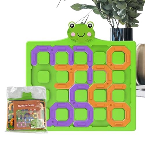 Numerisches Puzzle, numerisches Labyrinthspiel, interaktives Lernspielzeug für Kinder, Entwicklung von Fähigkeiten, visomotorische Koordination, Spiel zu Hause, Reisen im Vorschulalter Numerisches Puzzle, numerisches Labyrinthspiel, interaktives Lernspielzeug für Kinder, Entwicklung von Fähigkeiten, visomotorische Koordination, Spiel zu Hause, Reisen im Vorschulalter von Genérico