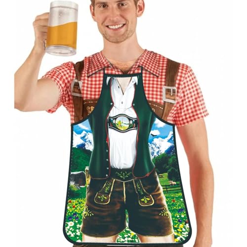 Oktoberfest-Schürze - Oktober Fest Kochen - Dirndl-Kostüm für Damen, deutsches Kleid, Neuheit für Küche, Barb- von Genérico