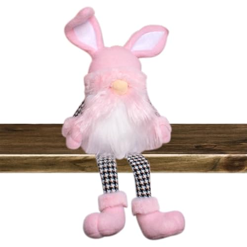 Osterdekorationen mit Zwergen | Puppe ohne Gesicht, Osterhase, Plüschtier - -Elfe mit langen Beinen, niedliche schwedische Dekoration für den Frühling oder Ostern, Geburtstagsgeschenke Osterdekorationen mit Zwergen | Puppe ohne Gesicht, Osterhase, Plüschtier - -Elfe mit langen Beinen, niedliche schwedische Dekoration für den Frühling oder Ostern, Geburtstagsgeschenke von Genérico