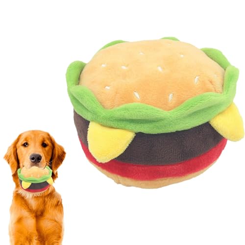 PP Spielzeug Hamburger Quietschendes Haustier - Hundespielzeug bissfest | Tiersicheres Plüschspielzeug, Simulation von Fritties, luxuriöses Spielzeug, gebratene Simulation PP Spielzeug Hamburger Quietschendes Haustier - Hundespielzeug bissfest | Tiersicheres Plüschspielzeug, Simulation von Fritties, luxuriöses Spielzeug, gebratene Simulation von Genérico