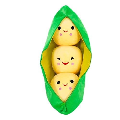 Pea Stuffed Toys, Home Decor Pod Stuffed Pillow, Dekorative Pea Throw Pillow, Pea Pod Pillow Plush, Living Room Bedroom Office Sofa Couch for Boys Girls Kids Pea Stuffed Toys, Home Decor Pod Stuffed Pillow, Dekorative Pea Throw Pillow, Pea Pod Pillow Plush, Living Room Bedroom Office Sofa Couch for Boys Girls Kids von Genérico