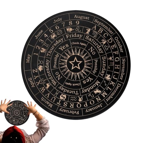 Pendel zum Wahrsagen, Pendel, Pendel, Metaphysische Tafeln mit Buchstaben, Planchette für Botschaften aus Holz, Pendel für Anfänger Pendel zum Wahrsagen, Pendel, Pendel, Metaphysische Tafeln mit Buchstaben, Planchette für Botschaften aus Holz, Pendel für Anfänger von Genérico
