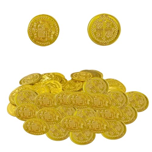 Piraten-Spielzubehör: Piratenspielzeug aus Metall, Spielmünzspielzeug | zusätzliches großes Abenteuer, Schiffsspielzeug mit Piratenschwert, robustes Material, Piratenmünzen, Geschenk Piraten-Spielzubehör: Piratenspielzeug aus Metall, Spielmünzspielzeug | zusätzliches großes Abenteuer, Schiffsspielzeug mit Piratenschwert, robustes Material, Piratenmünzen, Geschenk von Genérico