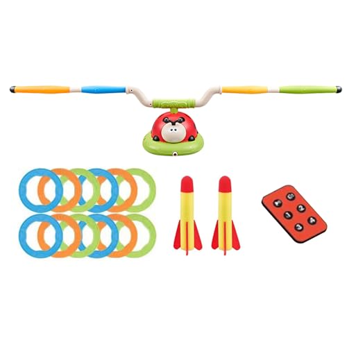 Playthings Melodic Launch – Ladybug Rocket Hoppers für Kinder | Hinterhof-Divisionen mit Fernbedienung für Kinder, Spaß im Freien auf Rasen und Terrasse von Genérico