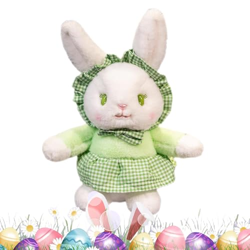 Plüsch-Hasen-Spielzeug, kleine Osterhasenfigur | Bequeme Touch-Tierpuppe für Freundin, , Freundin, Schwester, Tochter, bequeme Erfahrung, weiches Material, das leicht zu tragen ist Plüsch-Hasen-Spielzeug, kleine Osterhasenfigur | Bequeme Touch-Tierpuppe für Freundin, , Freundin, Schwester, Tochter, bequeme Erfahrung, weiches Material, das leicht zu tragen ist von Genérico