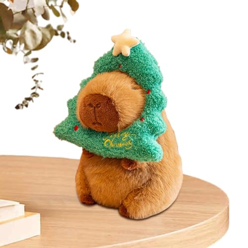 Plüsch-Karpinch, Weihnachts-Plüschtier – Angelschnecke mit niedlichen Kopfbedeckungen aus Plüsch, 25 cm, Festival-Plüschtier von Genérico