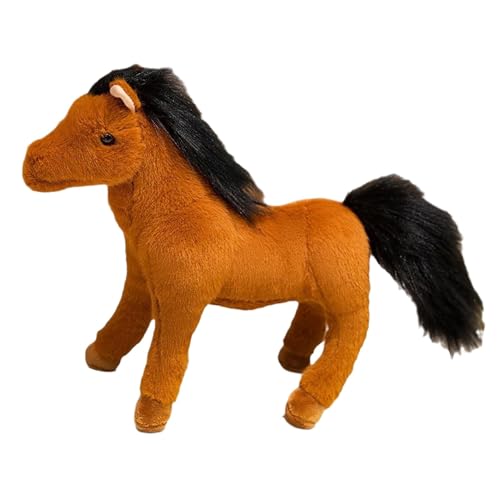 Plüsch-Pferd, Plüschtier, Pferde-Plüschtier, niedliches Plüschtier, Plüschtier – Pferd Plushie 30 cm Plüsch-Pferd, Plüschtier, Pferde-Plüschtier, niedliches Plüschtier, Plüschtier – Pferd Plushie 30 cm von Genérico