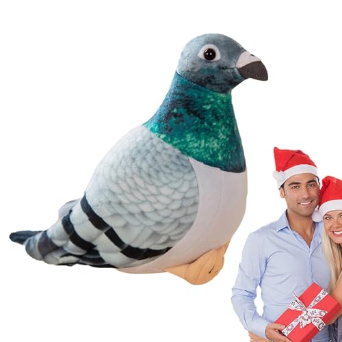 Plüsch-Taubenspielzeug Realistisches Plüschtier 7 Zoll Simulierter Vogel Lustiges Kuscheliges Kuscheliges Vogelkissen für Kinder Schönes Geschenk Plüsch-Taubenspielzeug Realistisches Plüschtier 7 Zoll Simulierter Vogel Lustiges Kuscheliges Kuscheliges Vogelkissen für Kinder Schönes Geschenk von Genérico