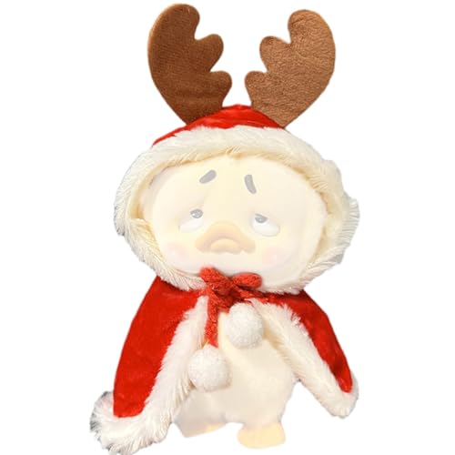 Plüschente kleiden, Ente kleiden | Kleidung für den Puppenkopf | Weihnachts-Plüschkopfbedeckung, Requisiten aus Plüsch für Zubehör aus Entenplüsch von Genérico